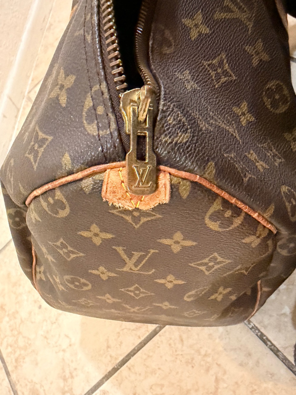 Vintage Louis Vuitton 50 Keepall Travel Duffel - Picture 9 of 10